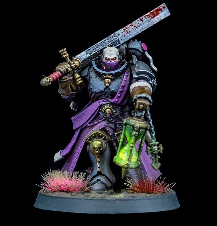 Use just five paints in this Warhammer 40k painting challenge