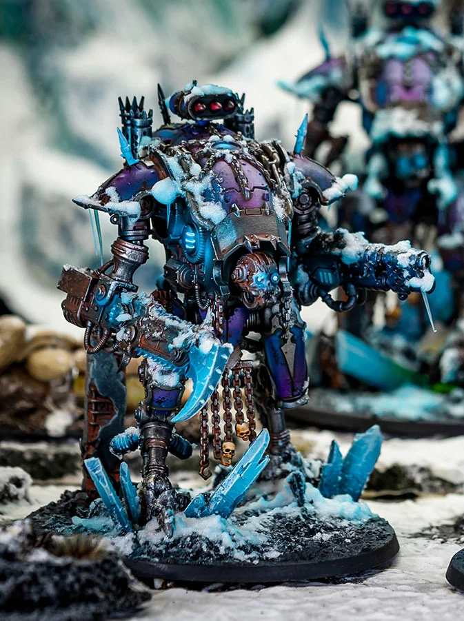 Ice War Dog - Chaos Knights 40k Ice&Poison