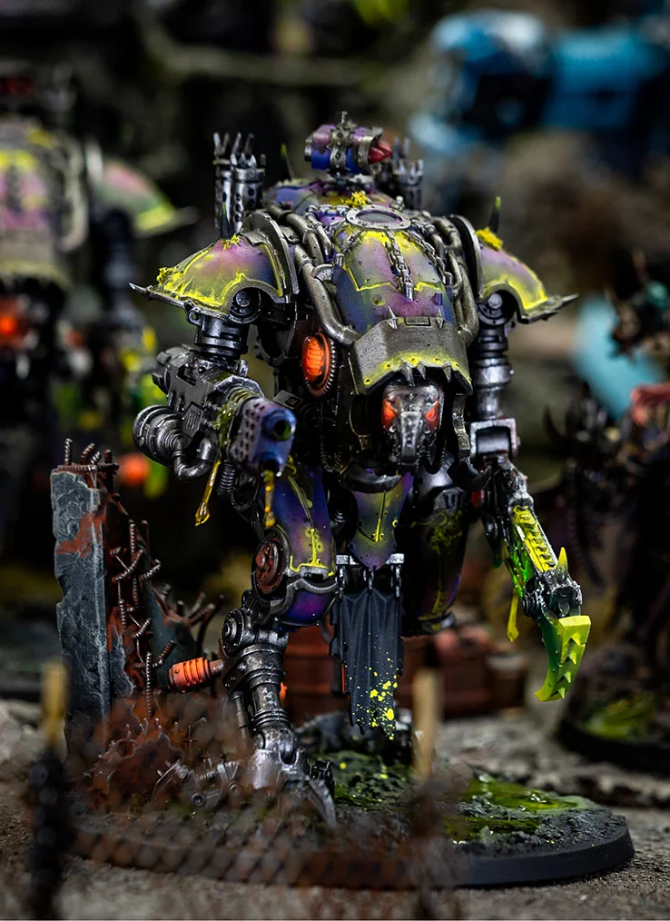 War Dog - Chaos Knights 40k Ice&Poison