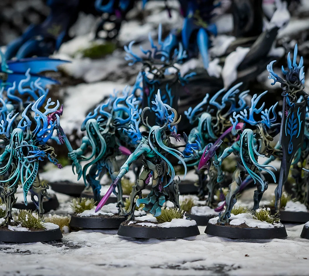 Ejército Sylvaneth helado - Tree-Revenants