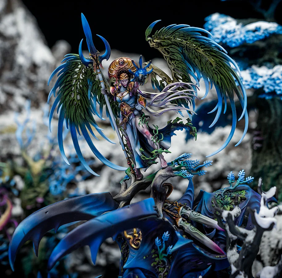 Ejército Sylvaneth helado - Alarielle