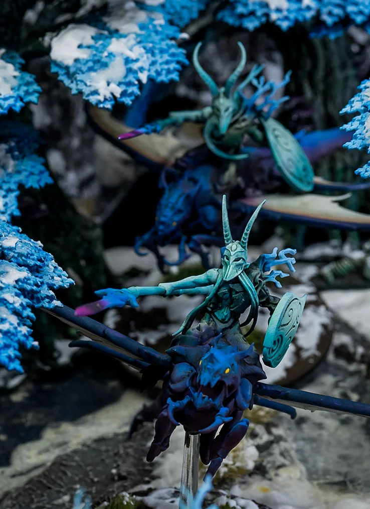 Ejército Sylvaneth helado - Aparecidos Buscadores