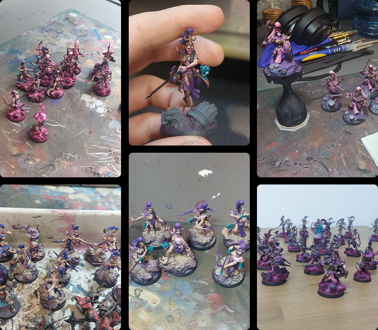 Banda Slaanesh Sybarites