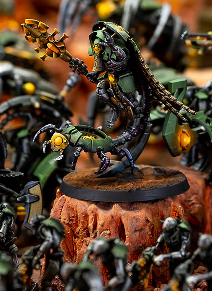 Dark Green Necrons