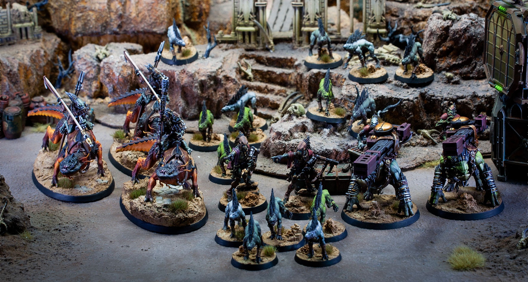 Kroot New Minis Color and paint schemes