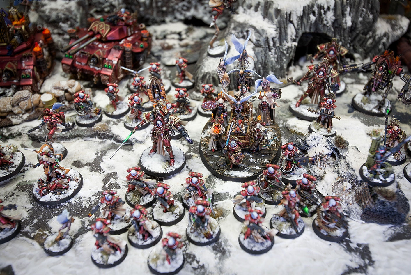 Metallic Red Sororitas