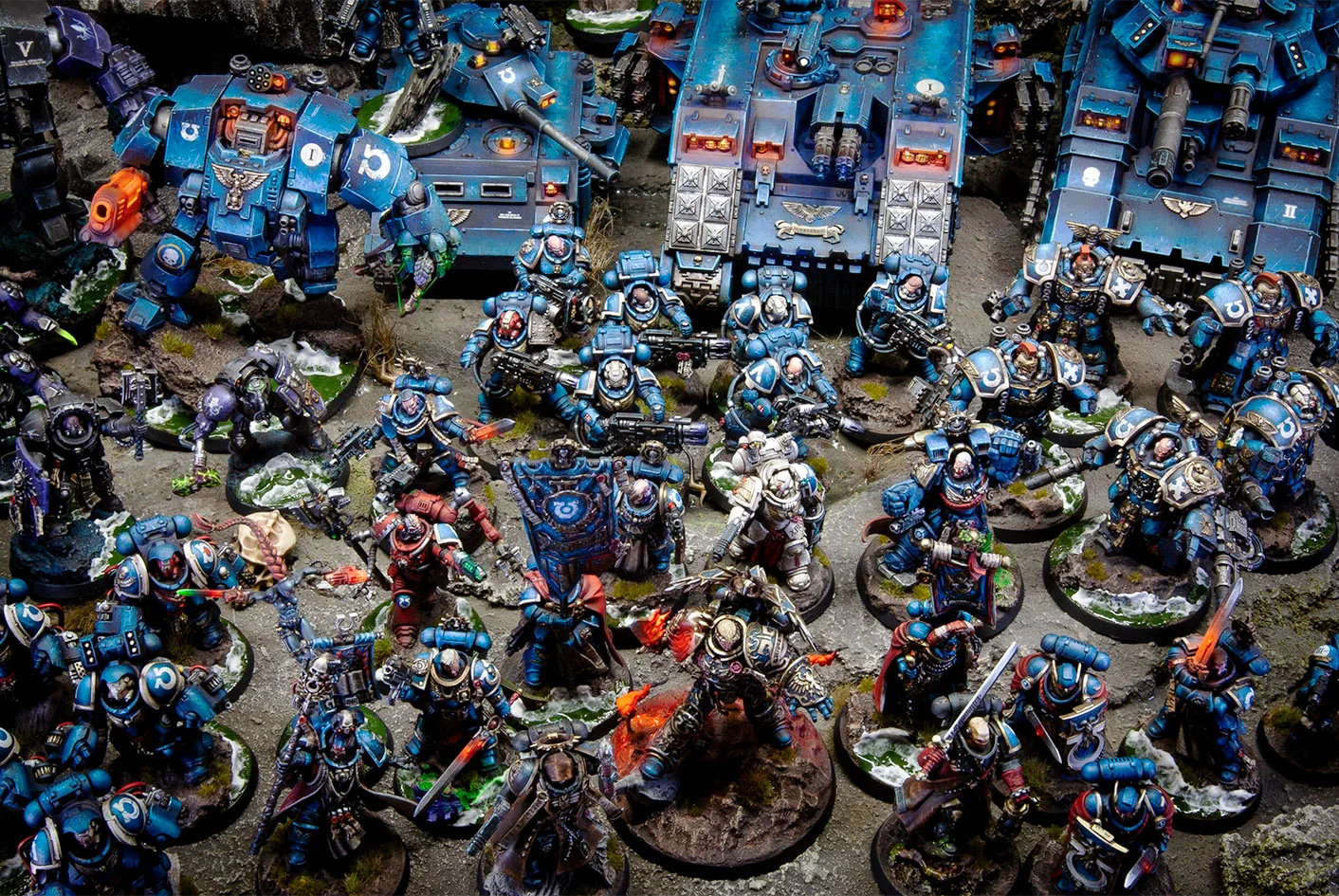 Space Marines Grimdark