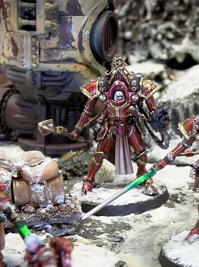 Metallic Red Sororitas