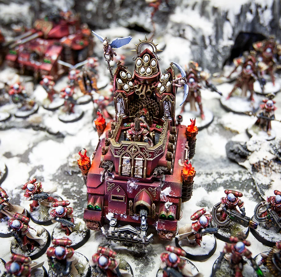 Sororitas Rojo Metalizado