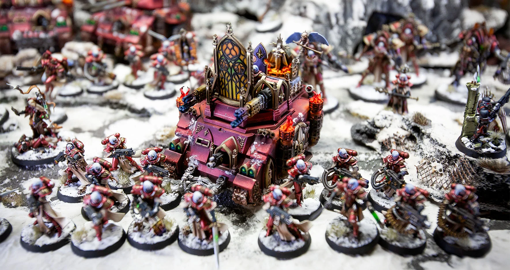 Sororitas Rojo Metalizado